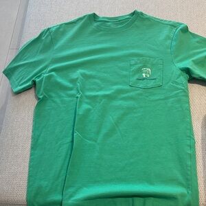 Vineyard Vines Bright Green Pocket Tee